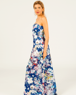 Vestido Festa caicai lateral