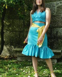 Top Crop Turquesa Top Crop Turquesa